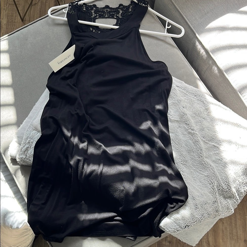 Black Lace Dress (perfect beach cover up)